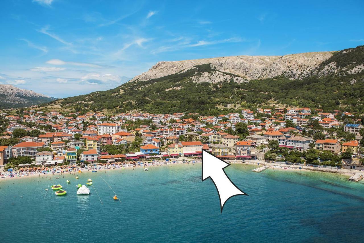 Apartment Bojan With Terrace And Sea View Baska  Ngoại thất bức ảnh